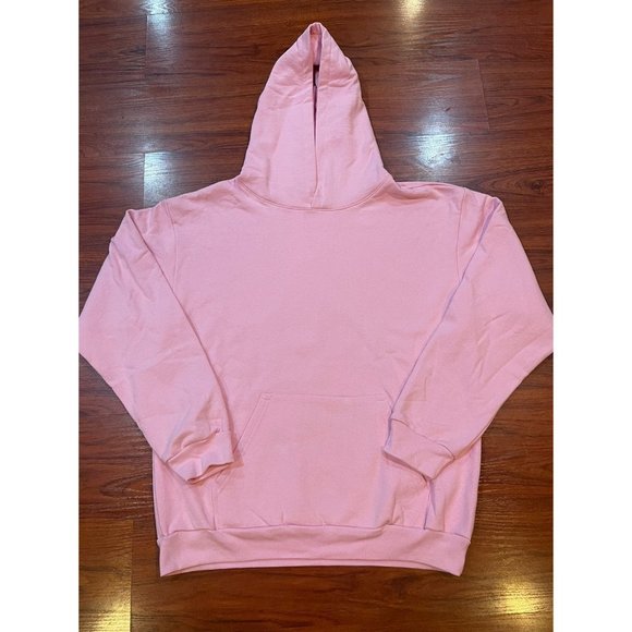 HIGH QUALITY MENS PINK HOODIE - Picture 1 of 2